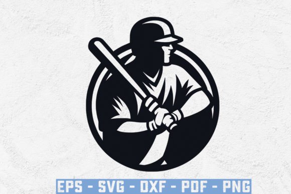 Baseball Player Silhouette SVG Files: Creative Uses