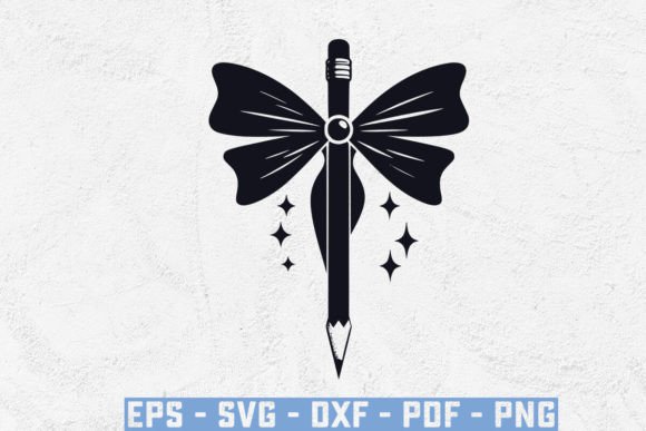 Designing with Whimsy: Practical Applications of the Funny Pencil Coquette Bow SVG