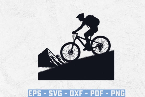 Elevating Outdoor Branding and Personalization with Mountain Bike SVG and Bike SVG Cut Files
