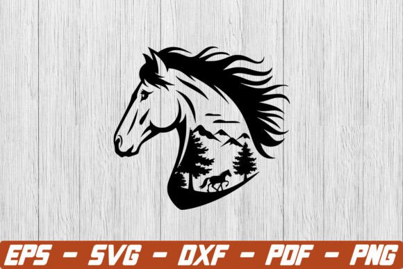 Equine Imagery in Digital Design: Leveraging Horse Head SVG and Horse Lover Svg for Animals-Themed Projects