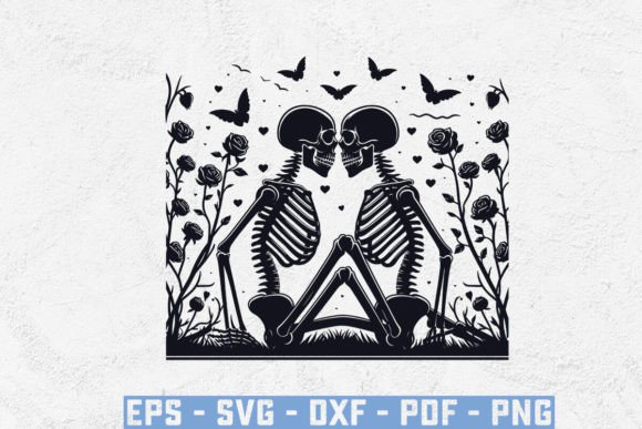 Evaluating Couple Skeleton SVG and Skeleton Romance Designs for Seasonal and Evergreen Projects