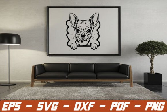 Evaluating Peeking Chihuahua SVG, Animal SVG, and Dog SVG Files for Creative Projects