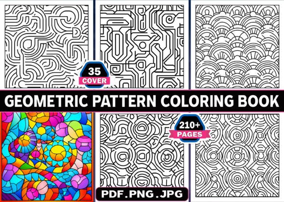 Evaluating the 210 Geometric Pattern Coloring Book Page Collection
