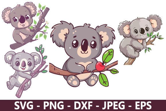 Evaluating the Cute Koala SVG Bundle for Creative Projects