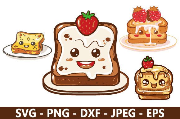French Toast SVG Bundle: Creative Design Essentials