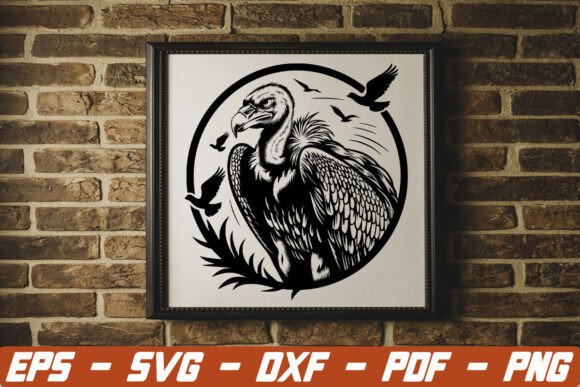 Integrating the Vulture Svg Silhouette Cut File, Animal into Professional Creative Workflows