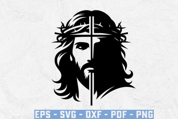 Jesus Face with Cross SVG and Jesus Christ: A Practical Guide for Faith-Based Crafting