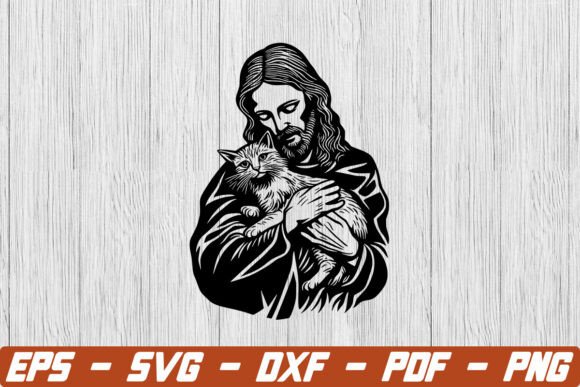 Jesus Holding a Cat SVG: Understanding the Trend, Meaning, and Creative Applications