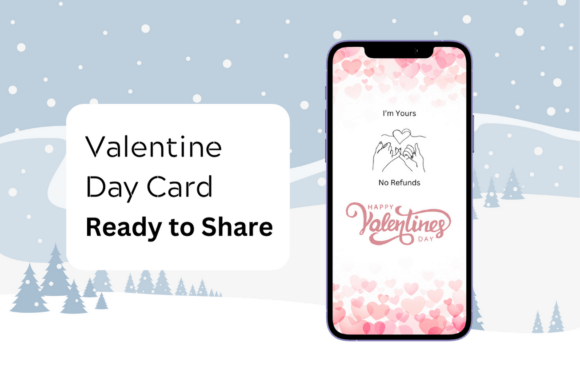 Shareable Valentine Day Card: Modern Digital Greetings