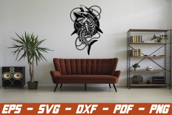 Shark in the Ocean SVG & Clipart Design Guide