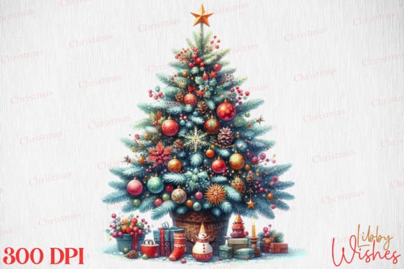 Strategic Applications of Watercolor Christmas Tree Sublimation for Creative Businesses